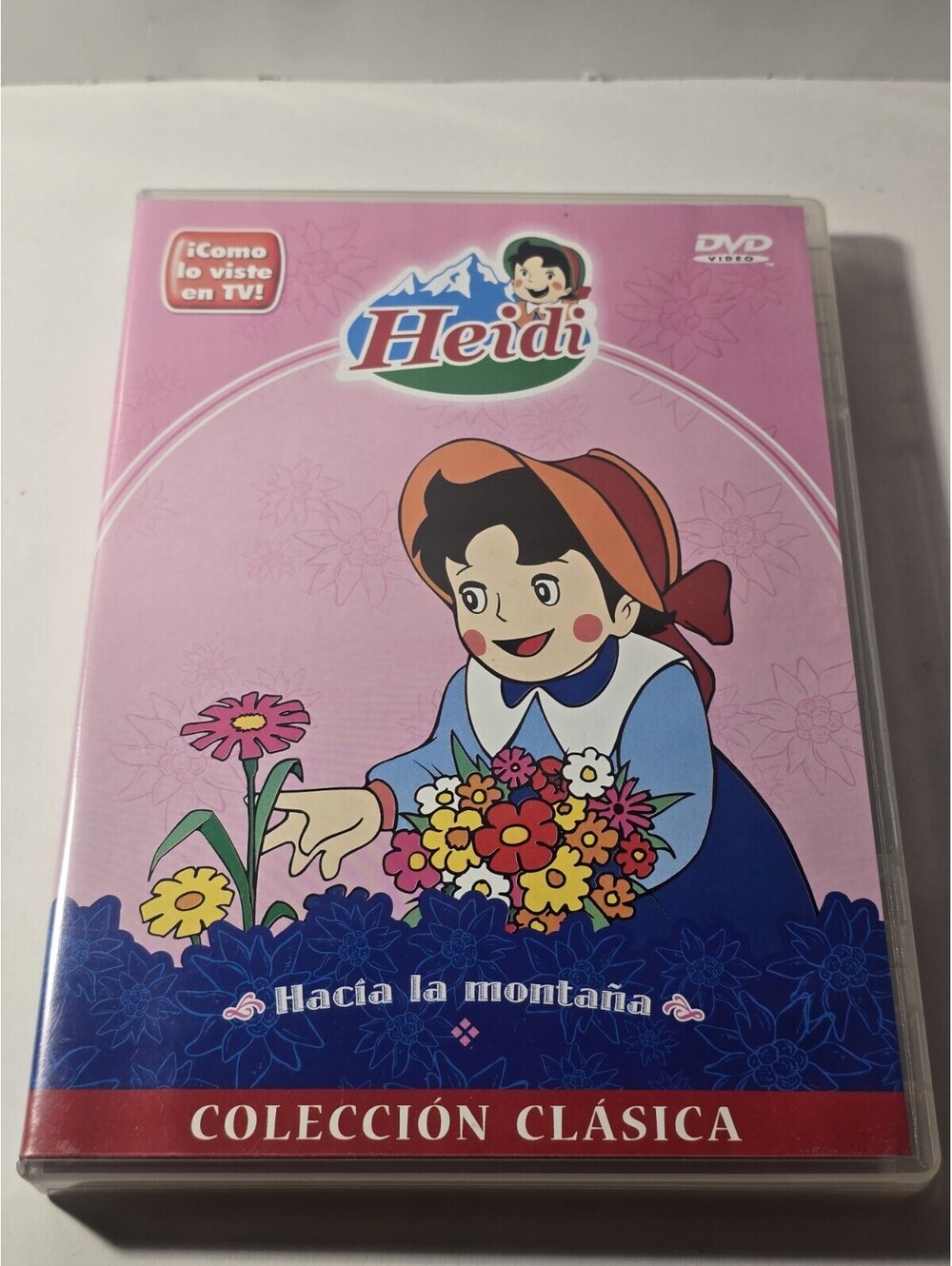 Heidi Hacia La Montaña DVD Colección Clásica Español Infantil Anime 3 Episodios